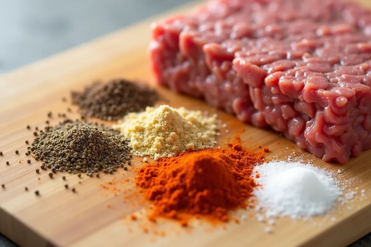 Jak przyprawić mięso na hamburgery dla najlepszego smaku?