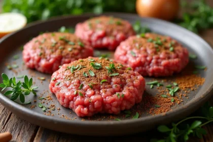 Jak przyprawić mięso na hamburgery dla najlepszego smaku?