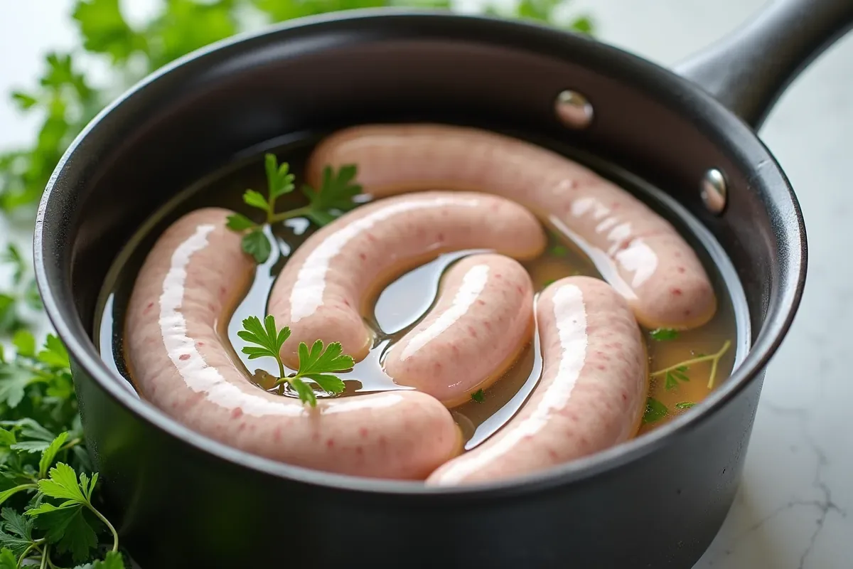 Jak ugotować białą kiełbasę surową? Przewodnik krok po kroku