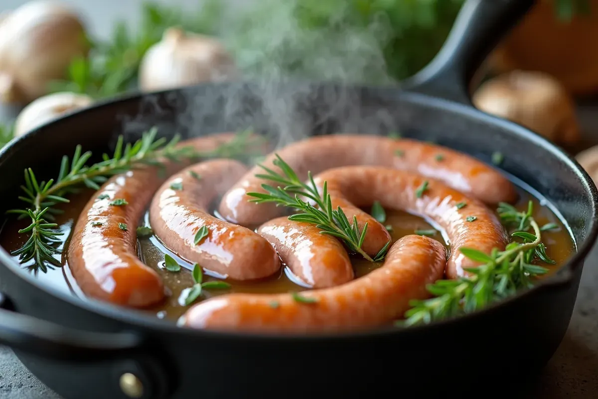 Jak ugotować białą kiełbasę surową? Przewodnik krok po kroku