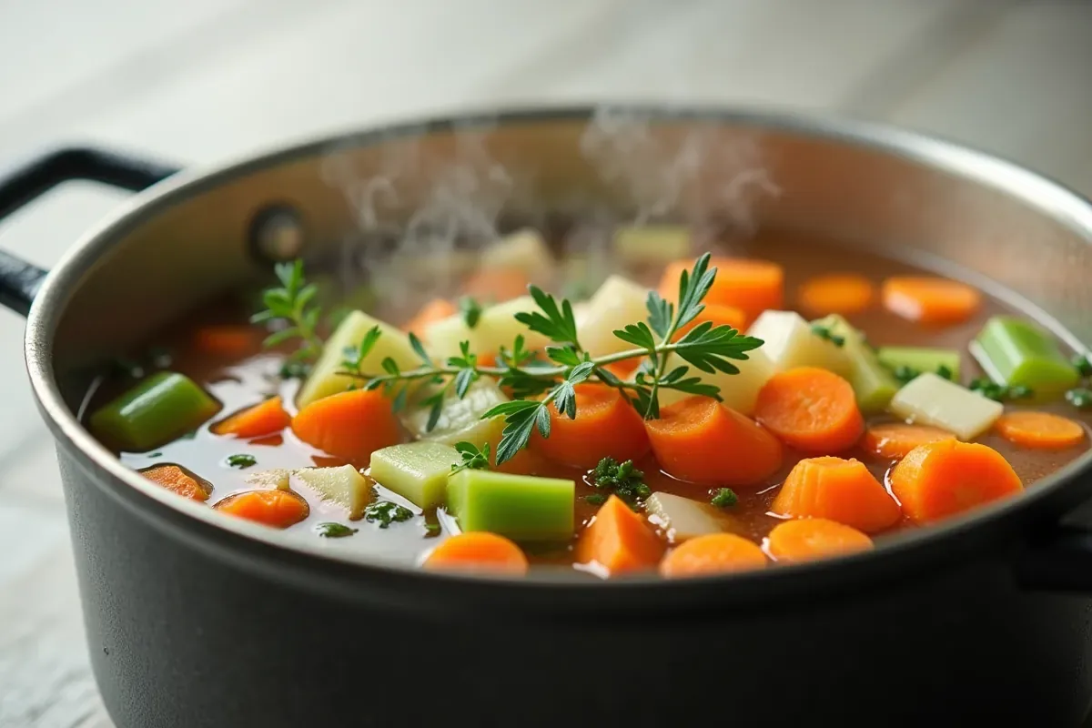 Bulion warzywny – Przepis, składniki i korzyści zdrowotne