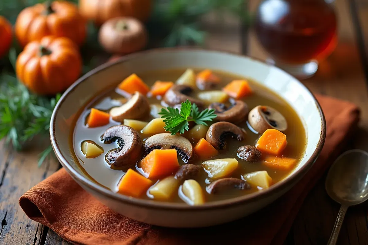 Zupa grzybowa – Przepis, Składniki i Sposób Przygotowania