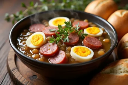 Żurek – Przewodnik Krok po Kroku do Doskonałej Zupy