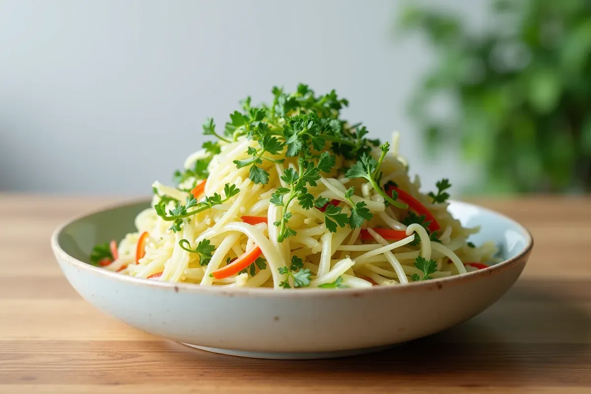 Surówka z kiszonej kapusty – Przepis jak w restauracji